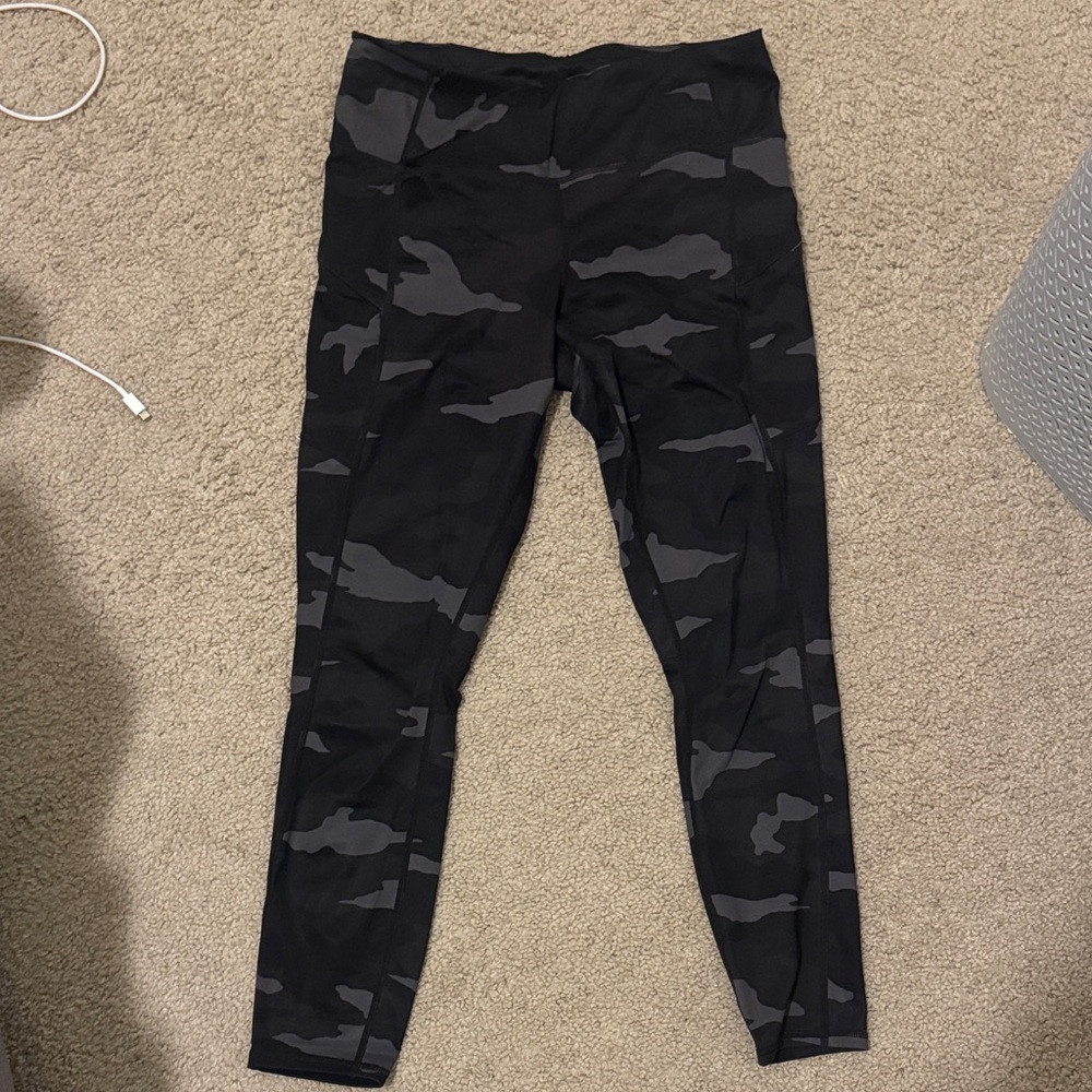 Camo Athleta Leggings Size Small